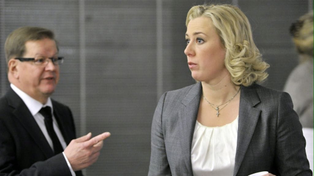 Valtiovarainministeri Jutta Urpilainen on tavannut tänään kollegansa Saksasta, Hollannista ja Luxemburgista.