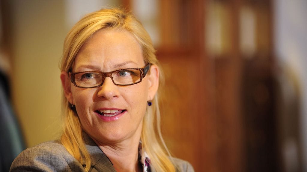 Eva Biaudet (rkp) on toistaiseksi ainut presidenttikisaan ilmoittautunut naisehdokas (kuva: Lehtikuva).