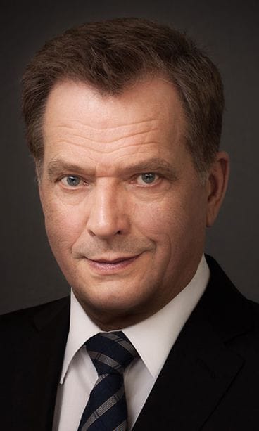 Sauli Niinistön virallinen kuva.