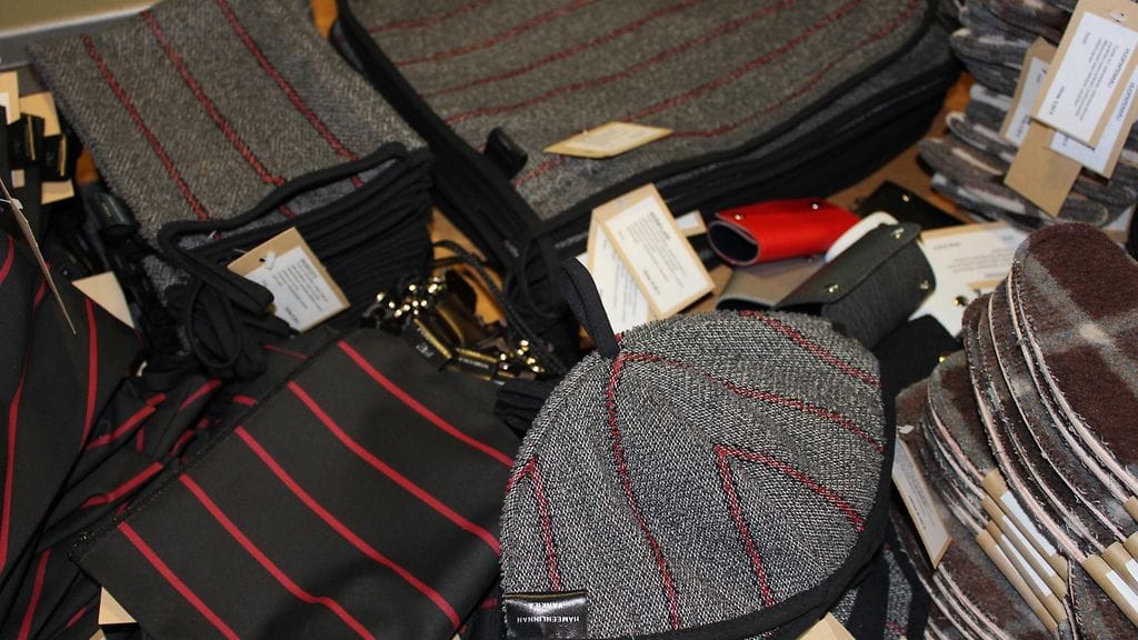 vankien valmistamia tekstiilejä