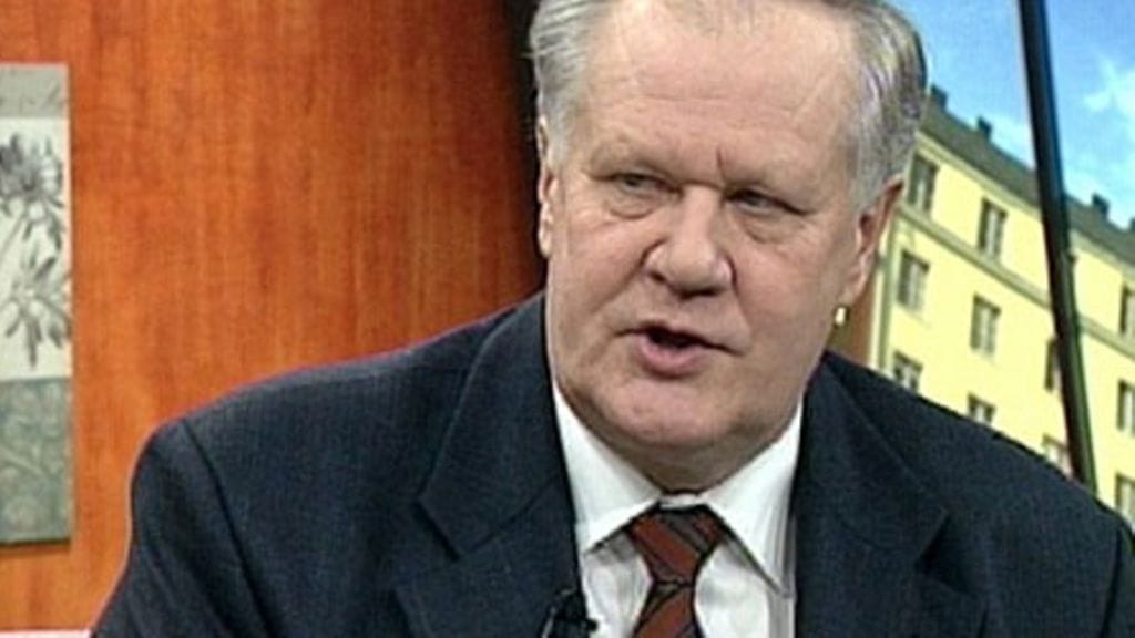 Seppo Kääriäinen MTV:n Huomenta Suomessa 8.10.2009. Kuva: MTV3