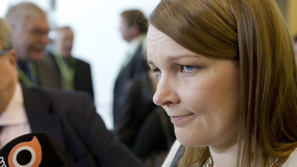 Keskustan puheenjohtaja Mari Kiviniemi.i