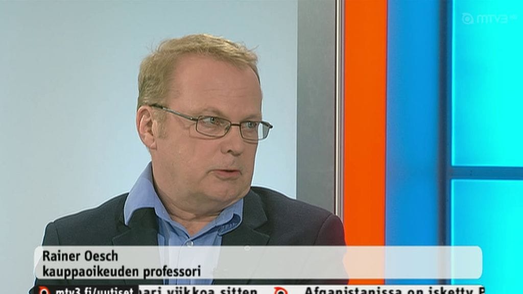 Kauppaoikeuden professori Rainer Oeschin mukaan ukrainalaistaitelijan perikunta on oikeutettu korvauksiin.
