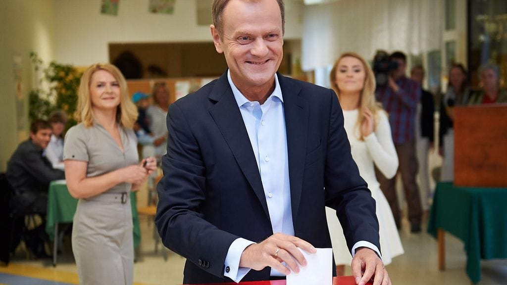 Eurooppa-neuvoston puheenjohtaja Donald Tusk.