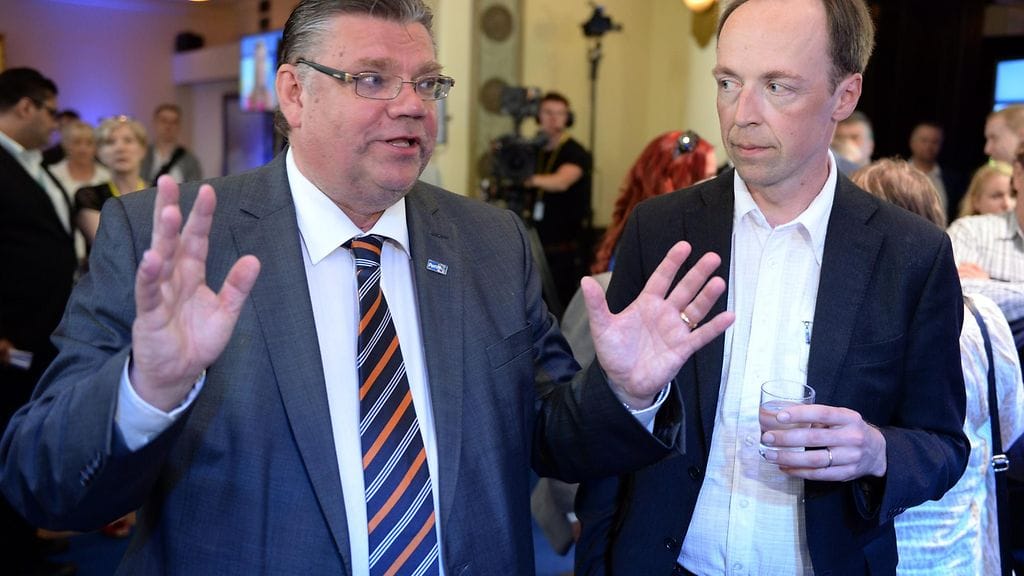 Timo Soini ja Jussi Halla-aho.