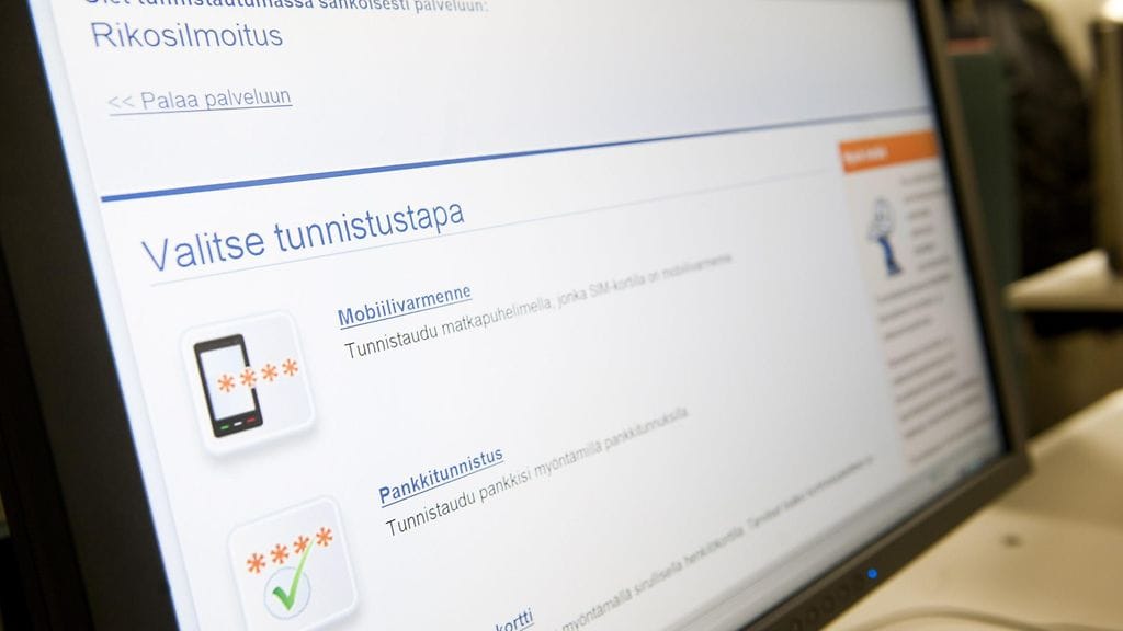 Verkkopankkitunnuksia tarvitaan uesein esimerkiksi verkossa tunnistautumiseen.