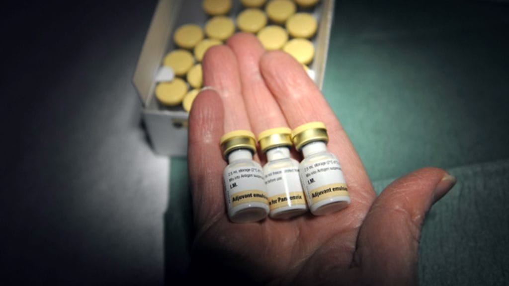 Vakuutusyhtiöiden muodostamalle lääkevahinkovakuutuspoolille on tehty 15 ilmoitusta sikainfluenssarokotteen jälkeen todetusta narkolepsiasta. Kuva: Lehtikuva