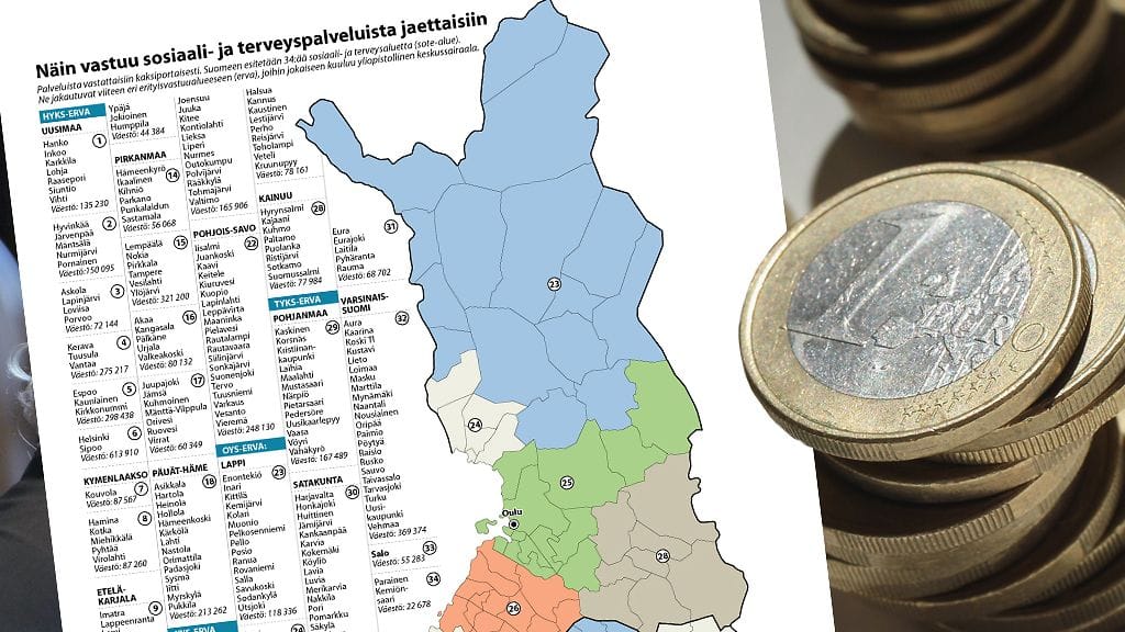 ote-uudistus näkynee tavalliselle kansalaiselle niin, että terveysalveluiden saatavuus ja laatu paranevat, mutta matkat voivat pidentyä.