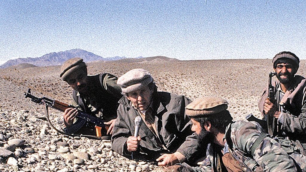 Rauli Virtanen vei Valintatalon kassin näille Jalalabadin kaupunkia piirittäville sisseille 1980-luvun lopulla, jolloin hän raportoi MTV:lle.