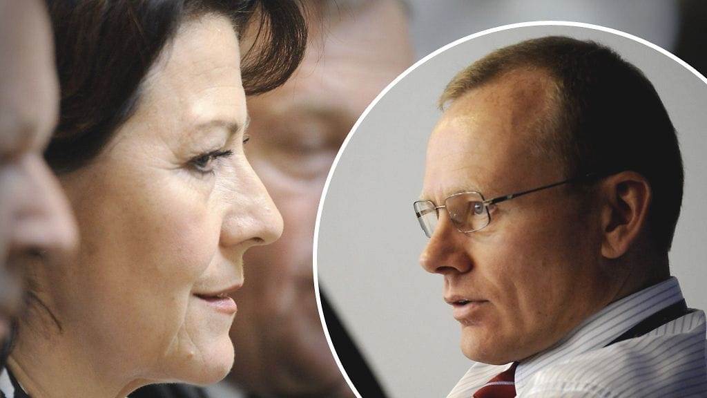 Hilkka Ahde ja Timo Räty.