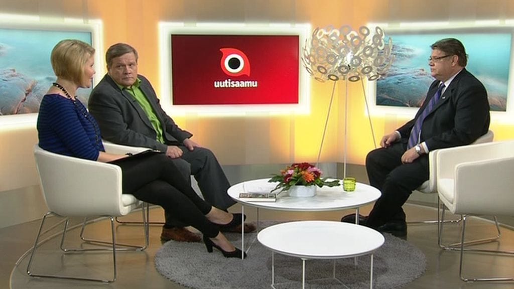 Ensimmäinen Huomenta Suomen lähetys uudesta studiosta 22.8.2011