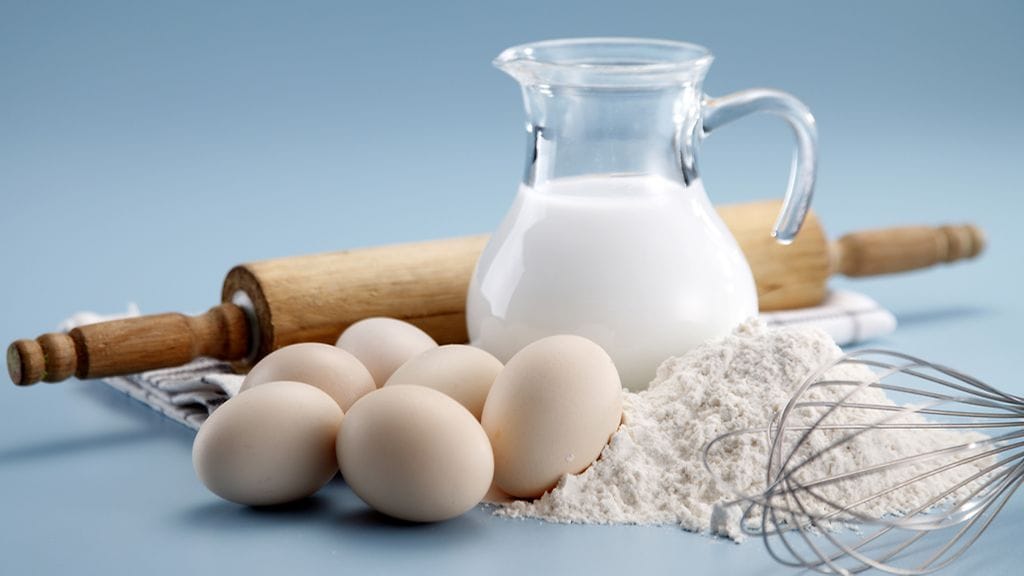 Ruoanlaitto luonnistuu myös ilman kananmunia.