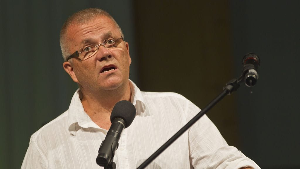 Arkistokuva. Nokia Mission entinen johtaja Markku Koivisto tunnusti tehneensä aviorikoksen miehen kanssa Nokia Missio -illassa Tampere Areenalla 11. syyskuuta 2011.