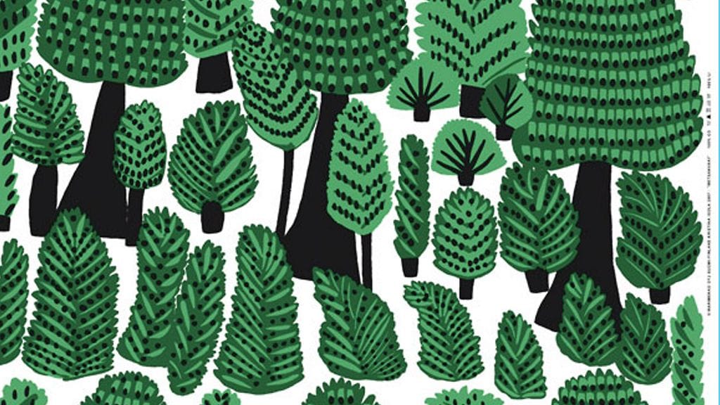 Kristina Isolan vuonna 2007 Marimekolle suunnittelema Metsänväki muistuttaa ukrainalaisen Maria Primatsenkon teosta Rotta matkalla.