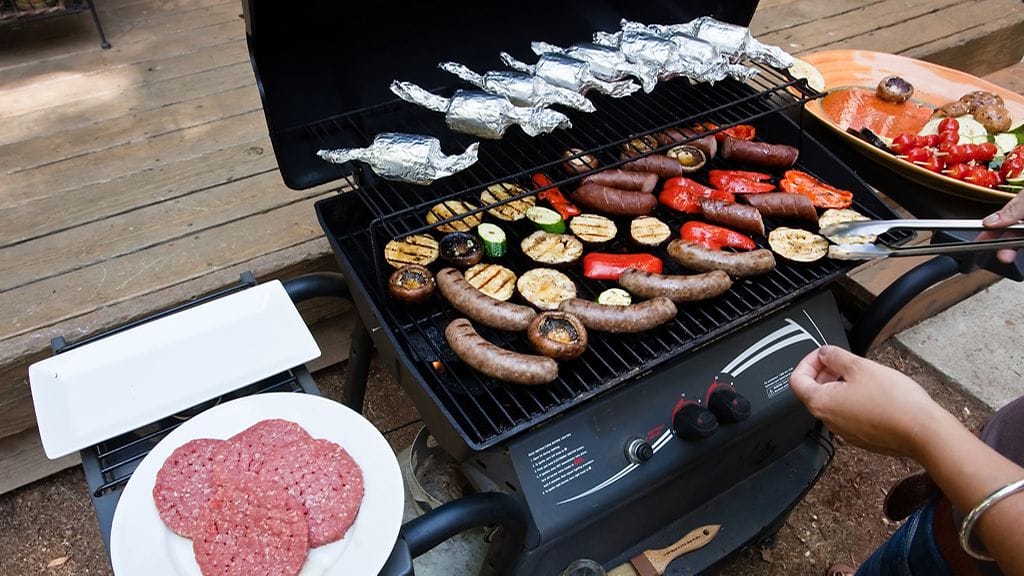 grillaamo,-kaasugrilli,-ruoka