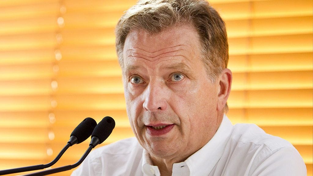 Sauli Niinistö ilmoitti 28. kesäkuuta 2011 tiedotustilaisuudessa lähtevänsä kokoomuksen ehdokkaaksi ensi vuoden presidentinvaaleihin.