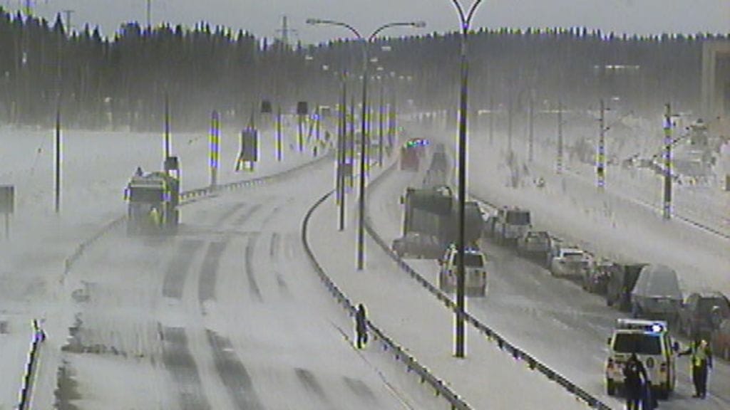 Kelikameran ottamaa kuvaa. Tieliikennelaitos.