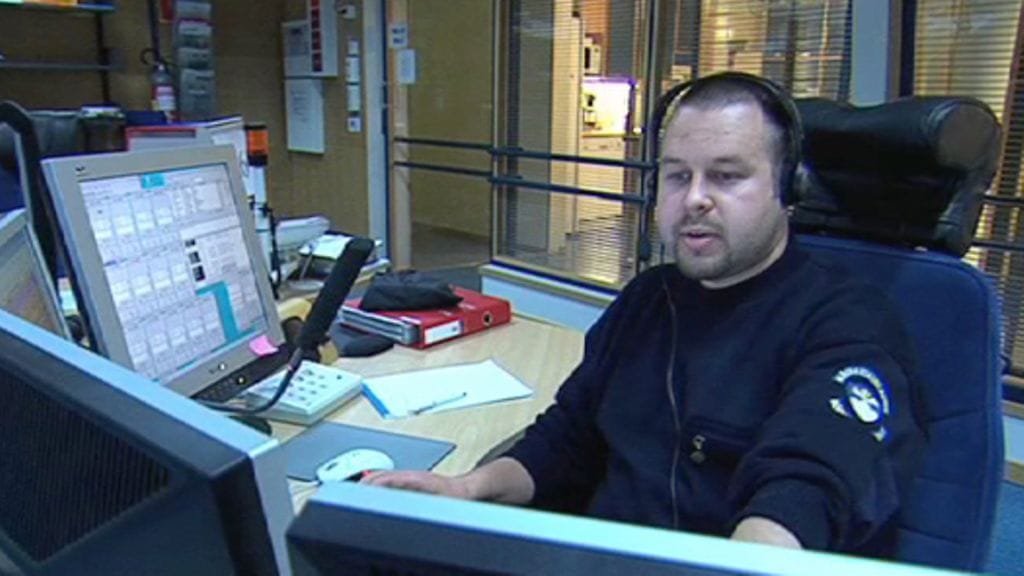 Pohjanmaan hätäkeskus Vaasassa.