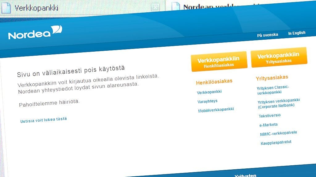 Verkkopankkien suojausvarmenteissa on ollut viime aikoina ongelmia.