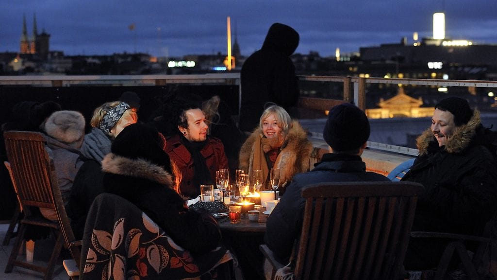 Ravintolapäivän viettoa helsingissä 19. marraskuuta 2011.