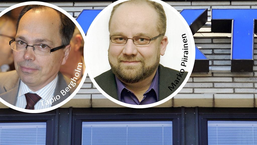 AKT:n puheenjohtajaksi olivat ehdolla Tapio Bergholm ja Marko Piirainen.