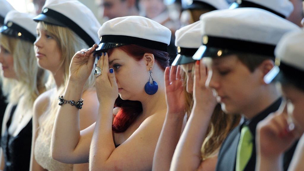 Kuvituskuvaa Helsingistä Alppilan lukiosta 4. kesäkuuta 2011.