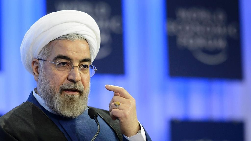 Iranin presidentti Hassan Rouhani.