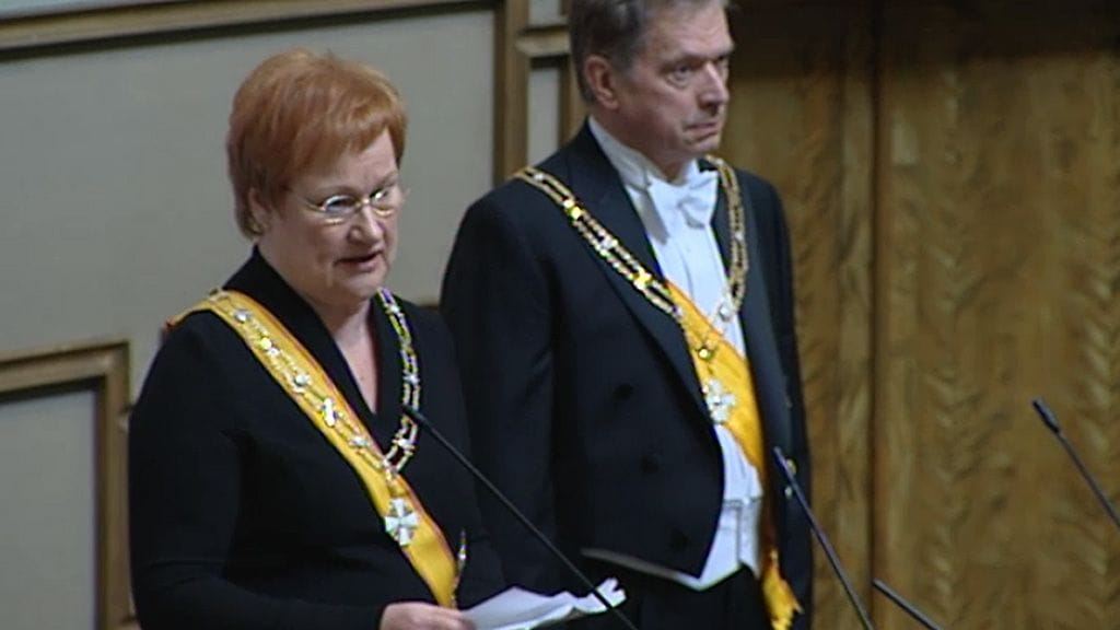 Tarja Halonen ja Sauli Niinistö