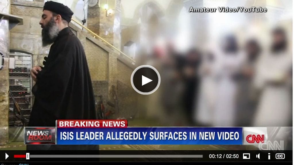 Isisin johtajan Abu Bakr al-Baghdadin on väitetty haavoittuneen tai jopa kuolleen iskuissa järjestön kohteisiin.