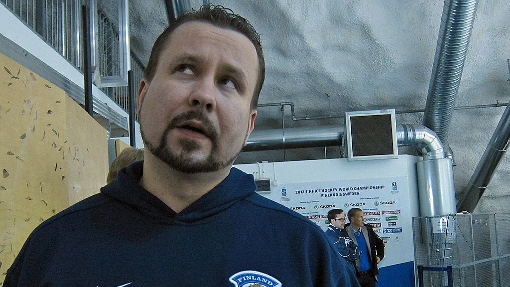 Leijonien huoltaja Riku Koivunen.