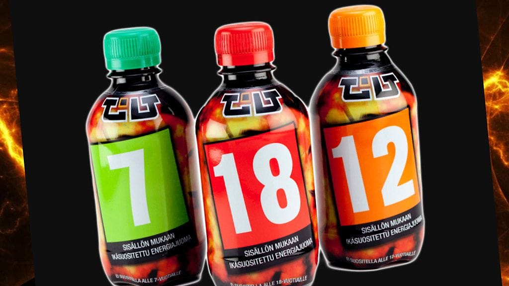 Kuva juomavalmistajan nettisivuilta