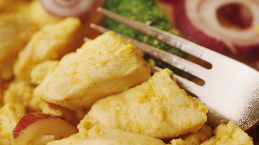 Kuvituskuvaa: Hunajamarinoidut broilerin fileesuikaleet.