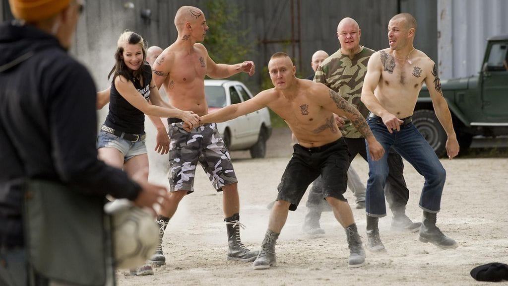 Jasper Pääkkönen ja Peter Franzén ottivat mittaa toisistaan Leijonasydän-elokuvassa.