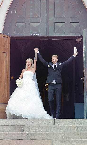 Rouva ja herra Kottonen, Elina ja Lauri 12.7.2014