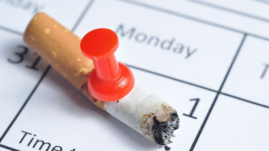Tupakoinnin lopettamisessa suunnittelu on osa onnistumista.