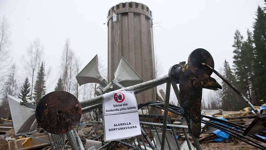 Vesijohtajan mukaan 40 vuotta vanhan vesitornin korvaamista harkittiin.