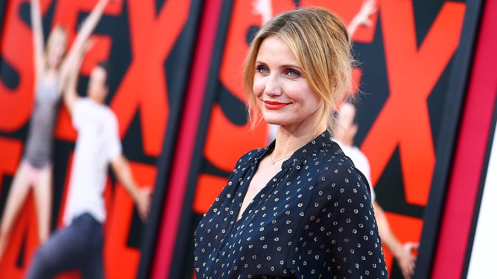Cameron Diaz elokuvansa Sex Tape -ensi-illassa.