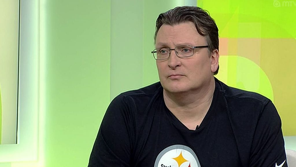 Opettaja Antti Korhonen 45 minuuttia -ohjelman haastateltavana 3. huhtikuuta 2013.