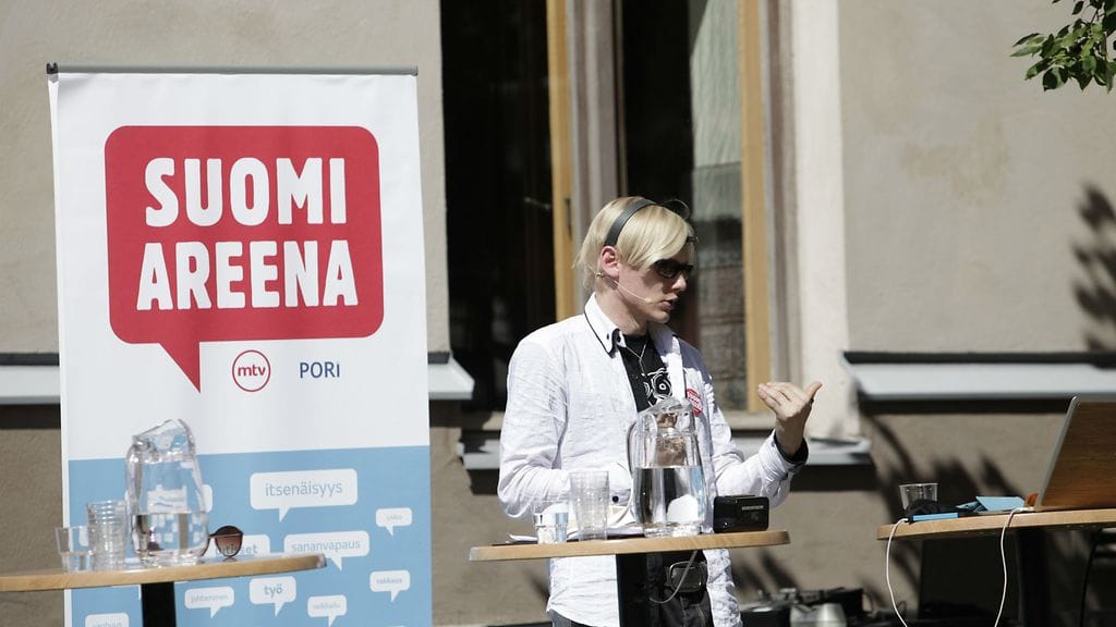 Teemu Arina kertoi MTV:n SuomiAreenassa Porissa erilaisista tavoista mitata omaa kehoaa.