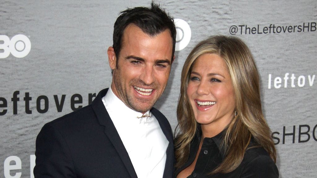 Justin Theroux ja Jennifer Aniston.