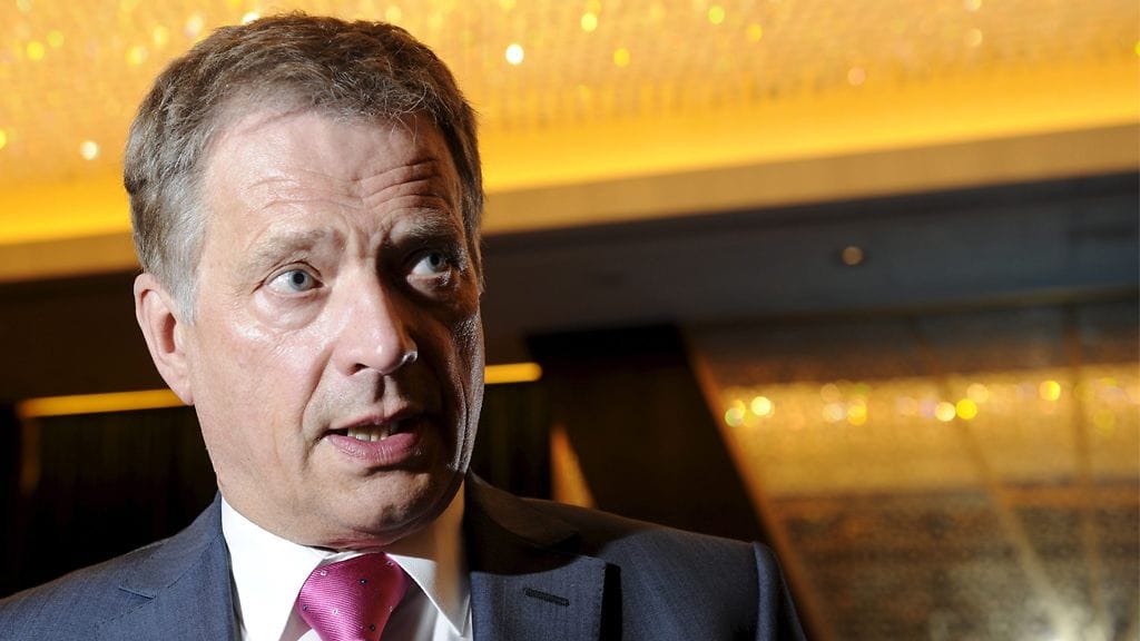Presidentti Sauli Niinistö.