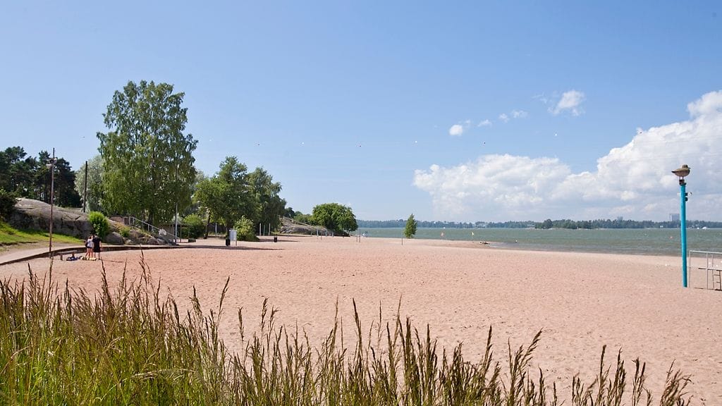 Maanantaina Hietsussa riitti hyvin tilaa.