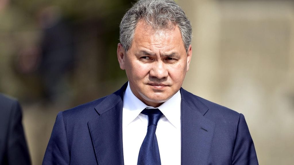Venäjän puolustusministeri Sergei Shoigu.
