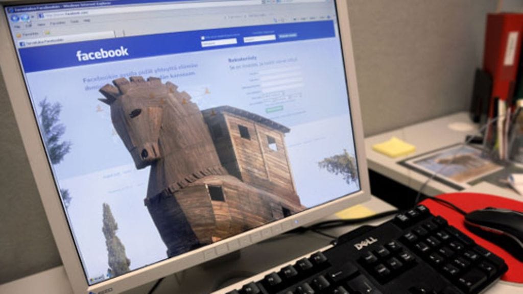 Onko Facebook Troijan hevonen? (Kuva: Mikko Stig / Lehtikuva.)