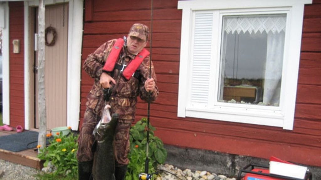 Muonionjoesta nousi elokuussa 40-kiloinen jättilohi.