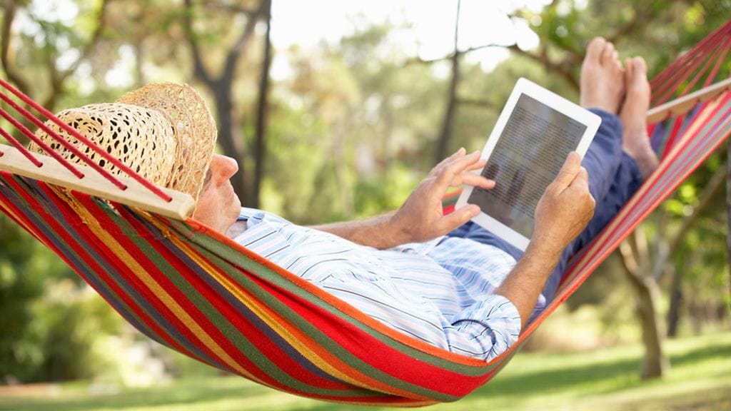 "Matti cheked in at Riippumatto..."