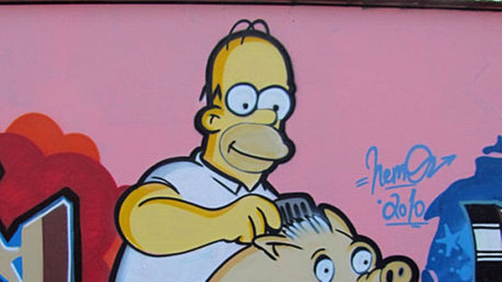 Keravalaista graffititaidetta. (Kuva: Jouni Väänänen.)