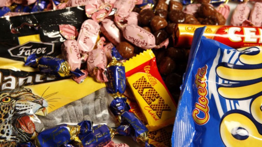 Suomalainen syö 13 kiloa karkeja vuodessa. (Kuva: Lehtikuva / Antti Ahti-Koivisto.)