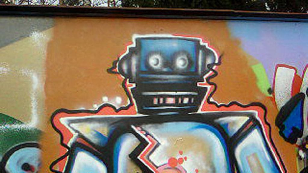 Keravalaista graffititaidetta.