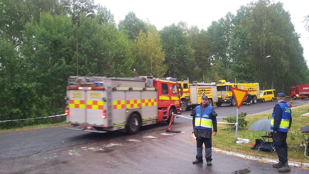 Arkistokuva ruotsalaisesta metsäpalosta. Kuva ei liity uutiseen.